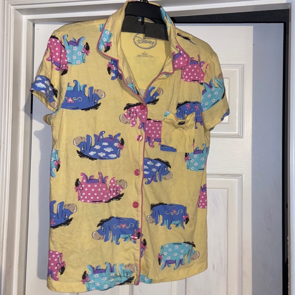 Womenswear Eeyore Pajama Top